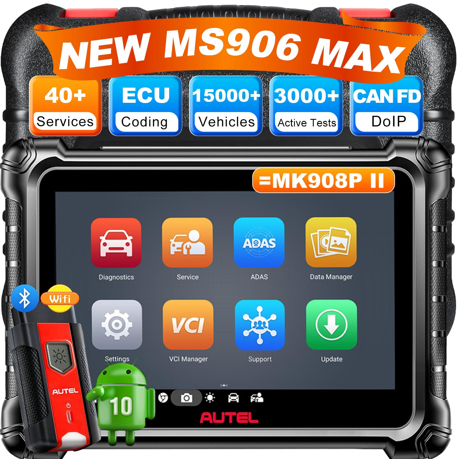 Amazon.com: Autel MaxiSys MS906MAX All System OBD2 Diagnostic